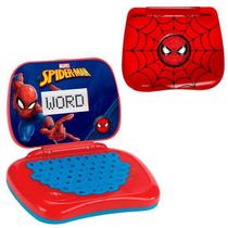 Brinquedo Laptop Infantil Bilíngue Spider Man 5833 Candide