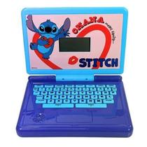 Brinquedo Laptop Minigame Bilingue Stitch Candide Brinquedo Laptop Minigame Bilingue Stitch Candide