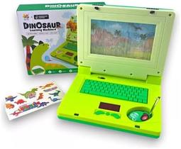 Brinquedo Laptop Notebook Infantil Interativo Musical Luz Dinossauro Brinquedo Laptop Notebook Infantil Interativo Musical Luz Dinossauro