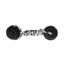 Brinquedo LCM Halteres de Bola de Tênis Extraforte para Cães