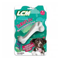 Brinquedo Lcm Ossinho De Nylon Duraflex Branco M