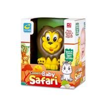 Brinquedo Leão Baby Safari +3 Meses Cometa Brinquedos