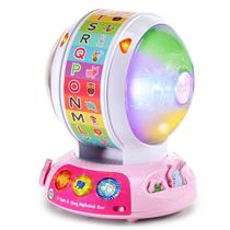 Brinquedo LeapFrog Spin and Sing Alphabet Zoo Rosa