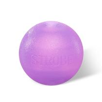 Brinquedo LED para cães Outward Hound Orbee-Tuff Strobe Ball roxo