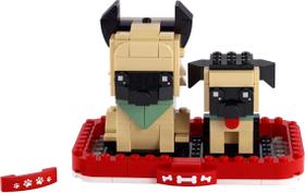 Brinquedo LEGO BrickHeadz Animais de estimação Cães Gatos Peixe Pássaros Hamsters