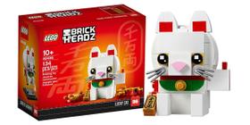 Brinquedo LEGO Brickheadz Lucky Cat 40436 134 peças