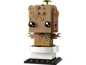 Brinquedo Lego BrickHeadz Potted Groot 40671 com 113 peças