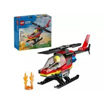 Brinquedo Lego City Combate Fogo Helicóptero