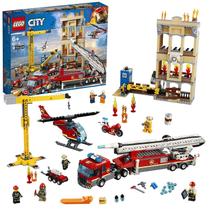 Brinquedo LEGO City Downtown Fire Brigade com 7 minifiguras 6+