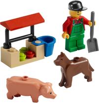 Brinquedo LEGO City Farmer 7566 com 16 peças