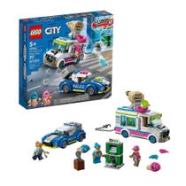 Brinquedo Lego City Perseguição Policial Carro Sorvete
