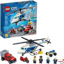 Brinquedo Lego City Perseguição Policial Helicóptero