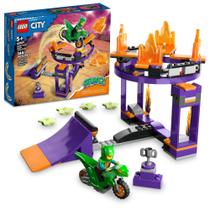 Brinquedo LEGO City Stuntz Dunk Stunt Ramp Challenge com motocicleta Brinquedo LEGO City Stuntz Dunk Stunt Ramp Challenge com motocicleta