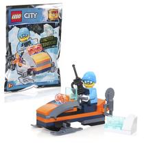 Brinquedo LEGO City Winter Holiday Arctic Explorer com moto de neve