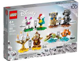 Brinquedo LEGO Disney Duos 43226 Disney 100th 533 peças de 6 anos ou mais