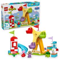 Brinquedo LEGO DUPLO Peppa Pig Funfair com 3 bonecos de 2 anos ou mais Brinquedo LEGO DUPLO Peppa Pig Funfair com 3 bonecos de 2 anos ou mais