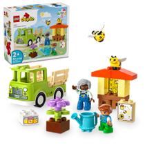 Brinquedo LEGO DUPLO Town para cuidar de abelhas e colmeias com caminhão 2+