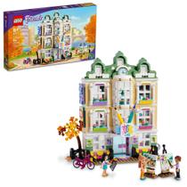 Brinquedo LEGO Friends Emma's Art School House 41711 com 3 minibonecas
