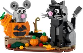 Brinquedo LEGO Halloween Cat and Mouse 40570 para crianças de 9 anos ou mais