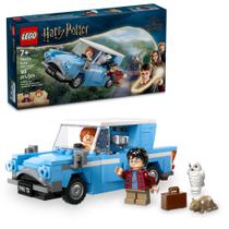 Brinquedo LEGO Harry Potter Flying Ford Anglia com 2 minifiguras 7+