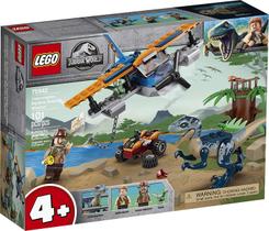 Brinquedo LEGO Jurassic World Velociraptor Biplane Rescue 75942