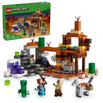 Brinquedo LEGO Minecraft The Badlands Mineshaft 21263 com figuras