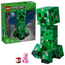 Brinquedo LEGO Minecraft The Creeper Kids 10+ com 665 peças