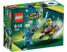 Brinquedo LEGO Space Alien Striker 7049 com 2 minifiguras 42 unidades