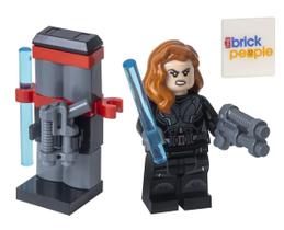 Brinquedo LEGO Super Heroes Black Widow de Avengers Tower Battle