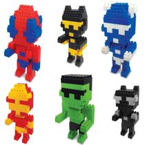 Brinquedo Liga dos Defensores Bloco de Montar lego com 64 Peças