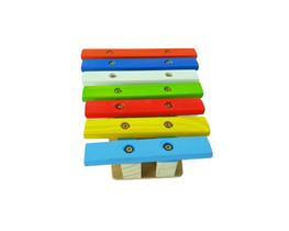 Brinquedo lira xilofone horizontal infantil de mdf colorido - Parcinhas Brinquedos