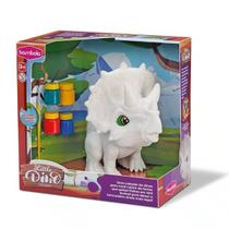 Brinquedo Little Dino Pintura Triceratops +3 Anos Bambola Brinquedos