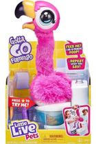 Brinquedo Little Live Pets Flamingo Come, Fala E Faz Coco