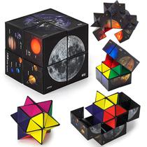 Brinquedo Luaxkpi Magic Cube Infinity para crianças de 8 a 10 anos com caixa