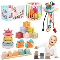 Brinquedo LUCKFUTURE Premium Baby 6-18 meses 8 em 1 Montessori
