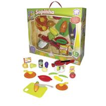 Brinquedo Lúdico Divertido Crec Crec Sopinha Brincar de Comidinha Brinquedo Lúdico Divertido Crec Crec Sopinha Brincar de Comidinha
