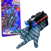 Brinquedo Luva Homem Aranha Lançador De Teia Preto - Castela Brinquedo Luva Homem Aranha Lançador De Teia Preto - Castela