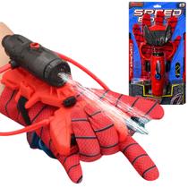 Brinquedo Luva Lançador De Agua Super Herói Divertido Lança Teia Castela Brinquedo Luva Lançador De Agua Super Herói Divertido Lança Teia Castela