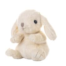 Brinquedo macio de pelúcia Dilly dudu Cream Bunny 15 cm Brinquedo macio de pelúcia Dilly dudu Cream Bunny 15 cm