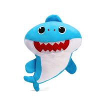 Brinquedo macio interativo Stuffed Shark Doll Plushie de 8,6 polegadas Brinquedo macio interativo Stuffed Shark Doll Plushie de 8,6 polegadas