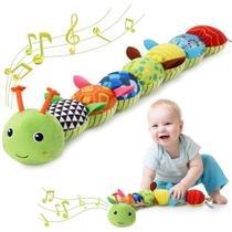Brinquedo macio Musical Stuffed Animal Activity AWOTOY Caterpillar Brinquedo macio Musical Stuffed Animal Activity AWOTOY Caterpillar