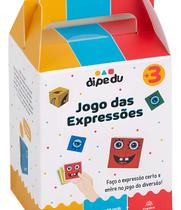 Brinquedo Madeira Jogo Expressões Dado Inteligência Emoções