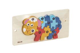 Brinquedo Madeira Quebra Cabeça Ovelha - 10PÇS - BRW