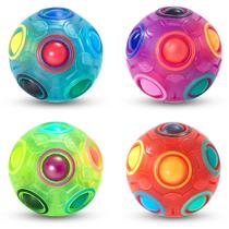 Brinquedo Magic Rainbow Puzzle Ball Vdealen Fidget para todas as idades