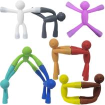 Brinquedo magnético mom&myaboy Mini Man para crianças que viajam de 3 a 15 anos