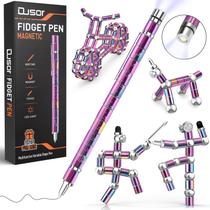 Brinquedo magnético multifuncional Fidget Pen Dusor com luz LED Brinquedo magnético multifuncional Fidget Pen Dusor com luz LED