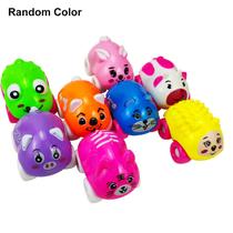 Brinquedo magnético para carros, mini desenho animado, design de animais, decoração de casa para crianças