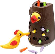 Brinquedo magnético Pica-pau para crianças Jogo Habilidades Motoras Brinquedo sensorial montessori
