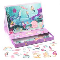 Brinquedo magnético Stephen Joseph com gaveta para crianças Brinquedo magnético Stephen Joseph com gaveta para crianças