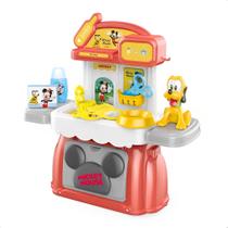 Brinquedo Maleta 3 em 1 Pet Shop do Mickey com Acessórios e Alça Faz de Conta Multikids - BR1571 Brinquedo Maleta 3 em 1 Pet Shop do Mickey com Acessórios e Alça Faz de Conta Multikids - BR1571